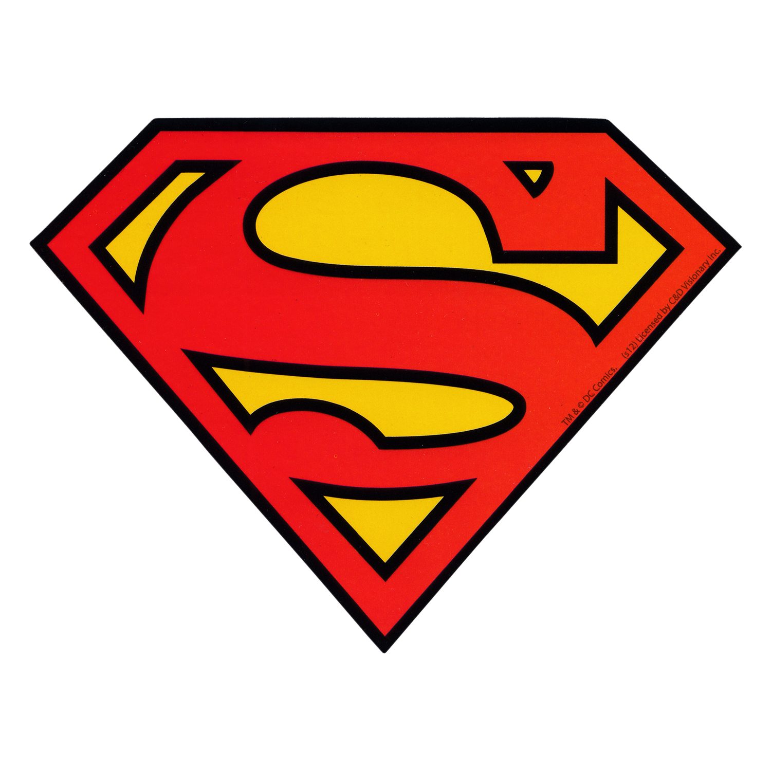 Superman - Classic Shield Logo Sticker