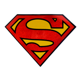 Superman - Shiny Glittery Shield Logo Sticker