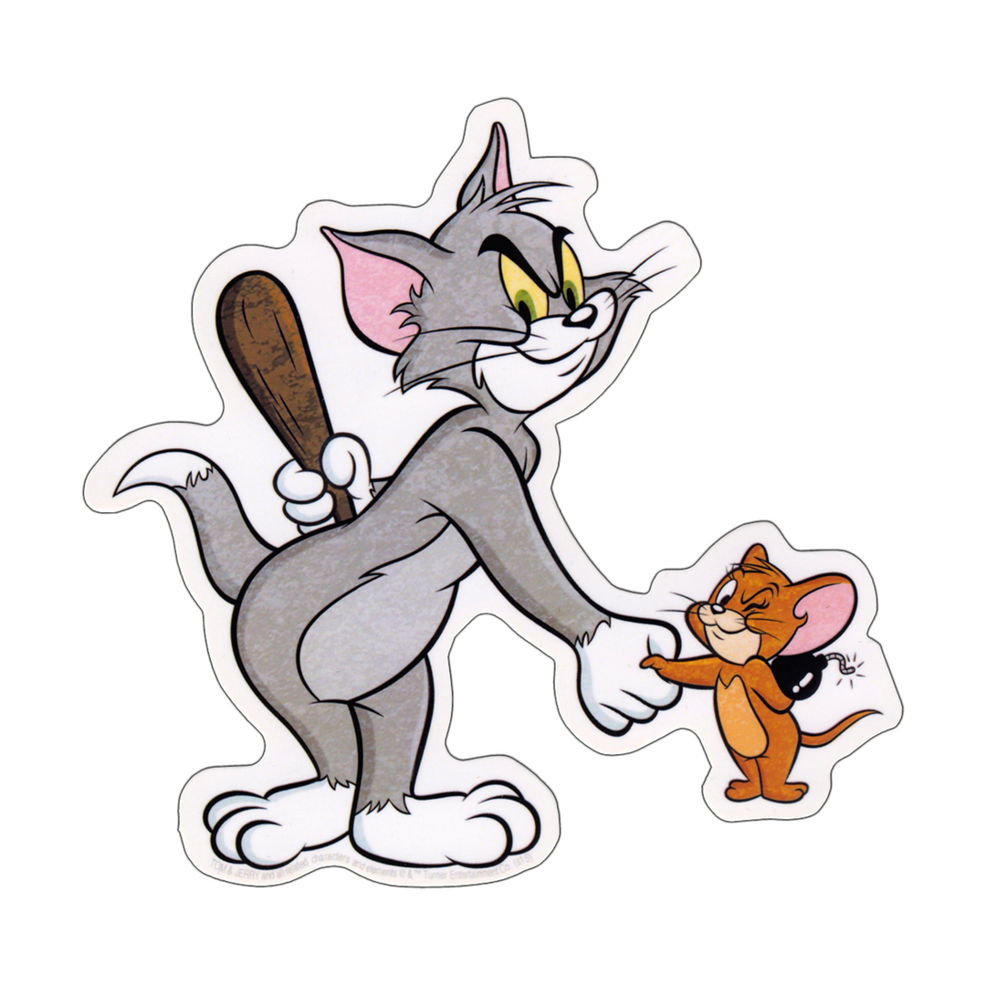 Tom & Jerry - Shake On It Sticker – Rerun the 80s