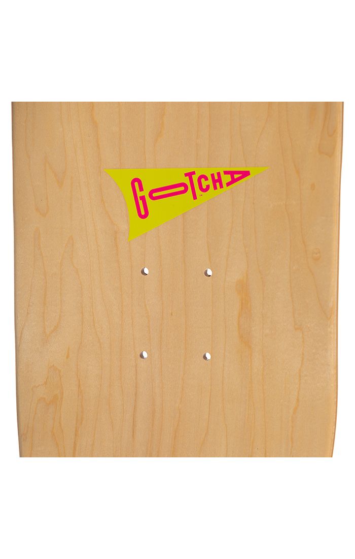 Gotcha 8.25" Graffiti Art Skateboard Deck – Bold Design, Pro Maple Build
