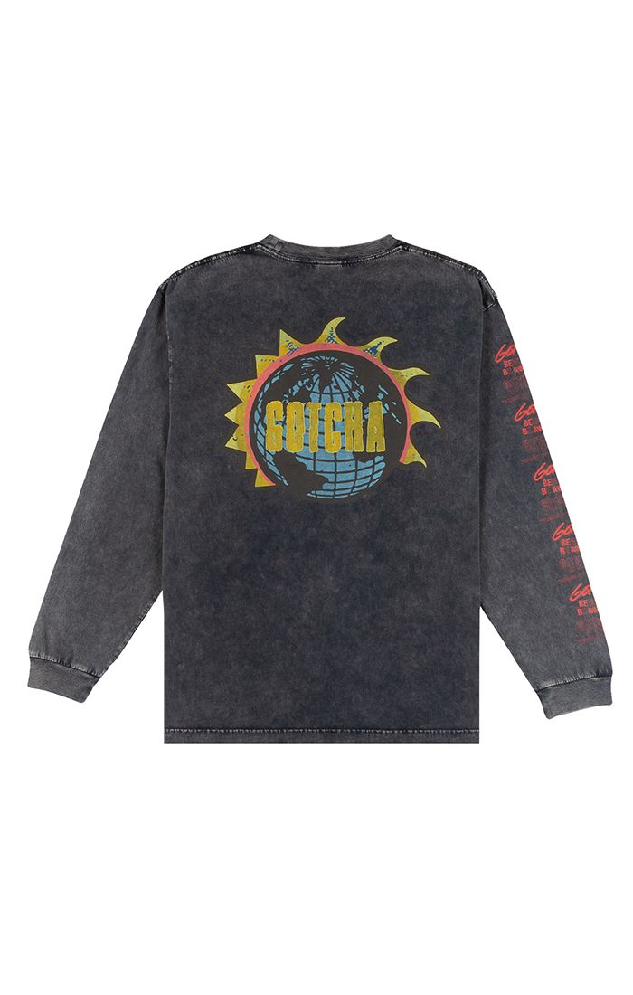 Gotcha Brand "Choppy" Long Sleeve T-Shirt – Premium 80's surf wear Tee