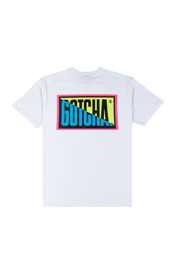 Men's Gotcha Ponta Preta S/S Cotton T-Shirt – Classic Comfort with 80's Surf-Inspired Style