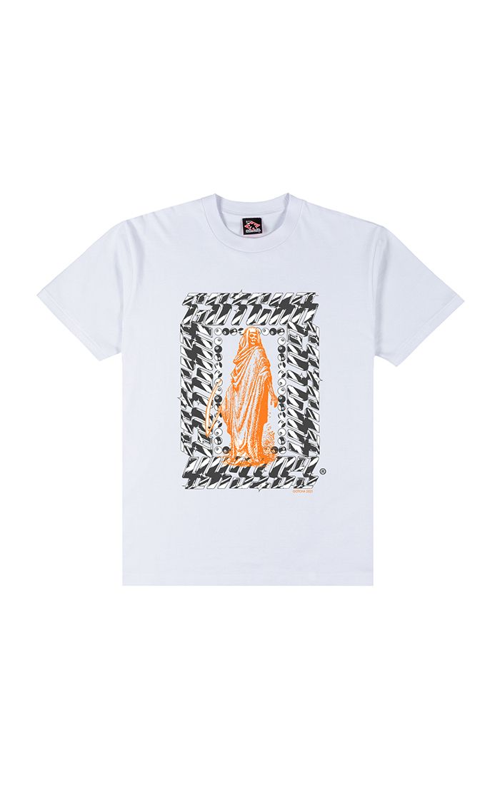 Gotcha Muerte Short Sleeve Graphic Tee – Retro 80's Surf Style T-Shirt for Men, Soft Cotton Comfort, Iconic Logo Design