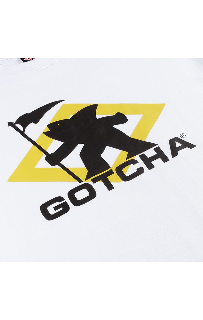 Men's Gotcha Short Sleeve Cotton T-Shirt – Classic Comfort with 80's Surf-Inspired Style
