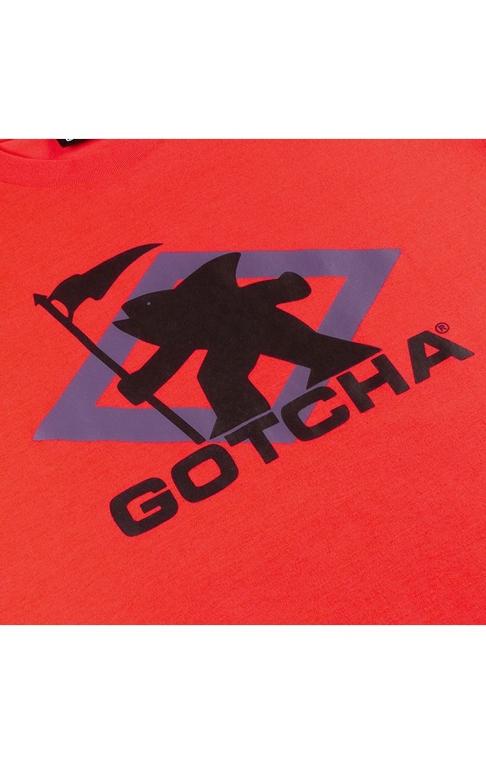 Men's Gotcha Short Sleeve Cotton T-Shirt – Classic Comfort with 80's Surf-Inspired Style