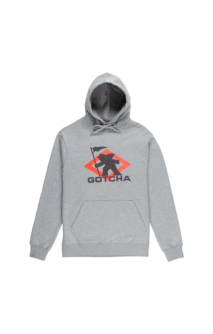 Gotcha Men’s Sharkman Fleece Hoodie – Surf-Inspired Comfort with Bold Shark Graphic