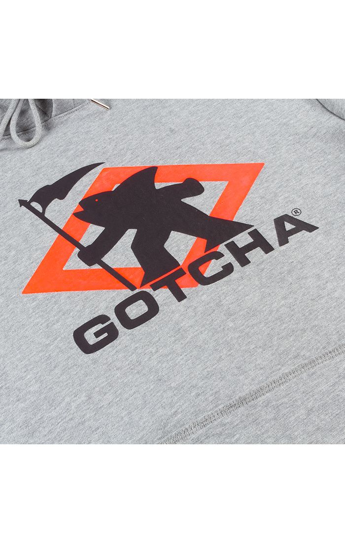 Gotcha Men’s Sharkman Fleece Hoodie – Surf-Inspired Comfort with Bold Shark Graphic