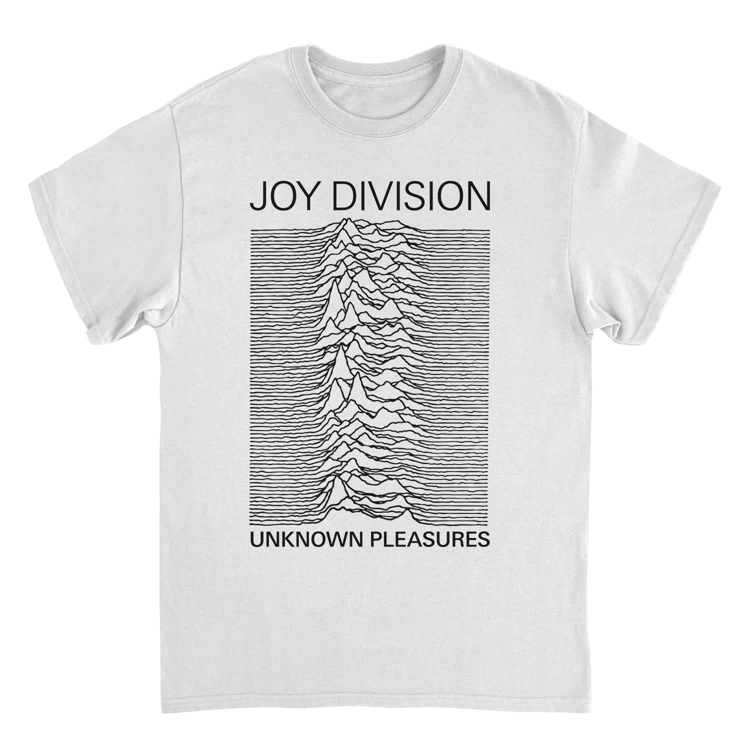 Joy Division Unknown Pleasures Titles T-Shirt