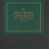 New Order “Ceremony / In A Lonely Place” Graphic T-Shirt