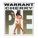 Warrant - "Cherry Pie" Album Cover Art Sticker
